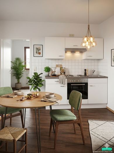 Bezugsfertige 3 - ZKB - Wohnung mit EBK und Balkon – Foto 4