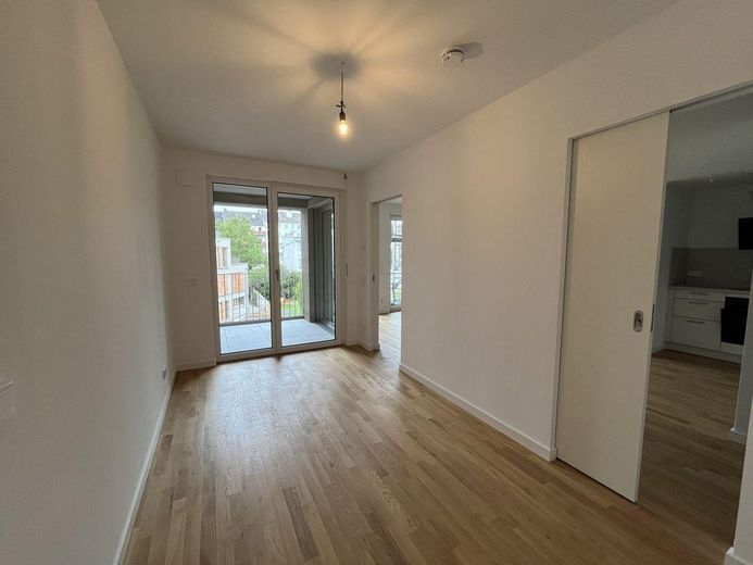 First occupancy in the new build! Modern 2-room apartment with QNG-Plus seal and fitted kitchen! – Schlafzimmer