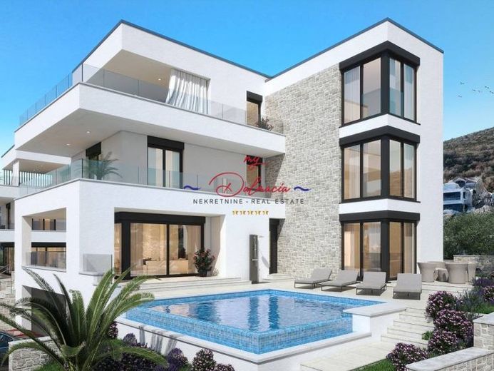 Vinjerac/Dalmatien, Villa 50m vom Meer, Sauna, Fitness – Foto 1