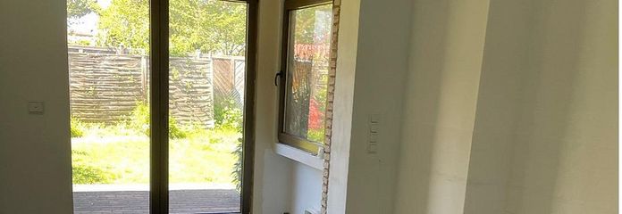 Blick durch die Küche z.Garten