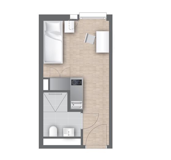 Kleines aber Feines Apartment in Pasing zu vermieten – Foto 13
