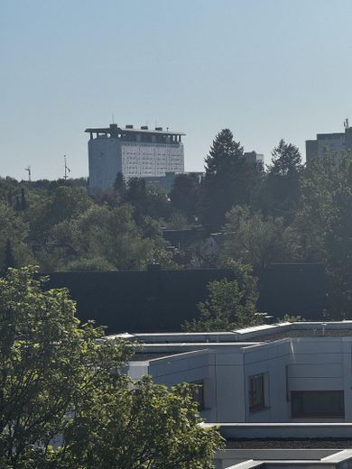 Bright & immediately available, close to the clinic, well-located 2.5-room apartment – Blick vom Balkon (vergrössert)