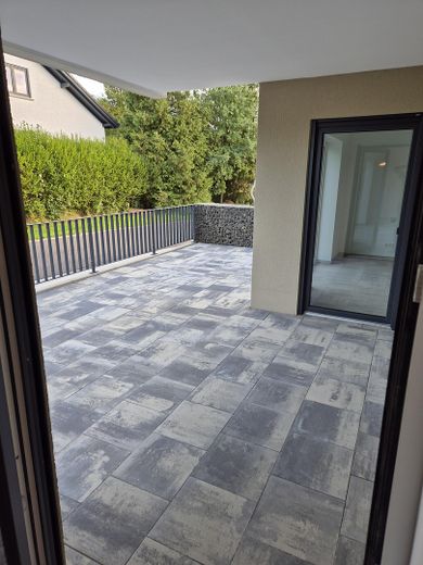 Piso de obra nueva de alta calidad en Wadern, 3zkb 120 m² EEK A+ – Terrasse