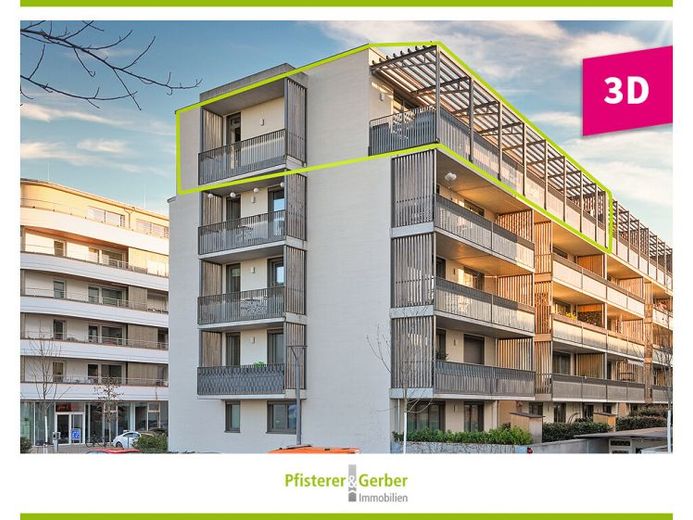 Exklusives Penthouse mit Terrasse, Balkon, Einbauküche, Sauna und TG-Stellplatz – फोटो 1