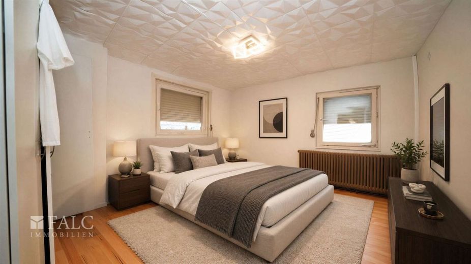 Ein Haus - 3 Etagen - Vielseitig Nutzbar... und das zu einem unschlagbaren Preis! - FALC Immobilien – Schlafzimmer OG (Vis.)