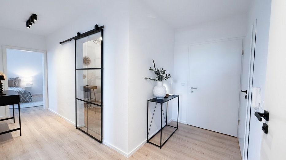 Mudarse en lugar de renovar: apartamento de 2 habitaciones recién modernizado con vistas panorámicas – Diele