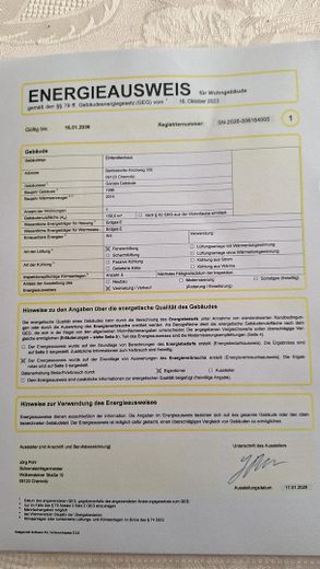 Energieausweis