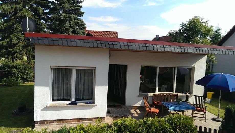 vor der Überdachung