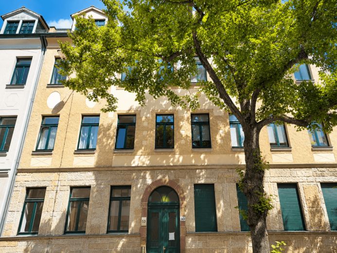 IDYLLISCHES WOHNAMBIENTE IN STÖTTERITZ // 2-Zimmerwohnung mit Balkon – Foto 1
