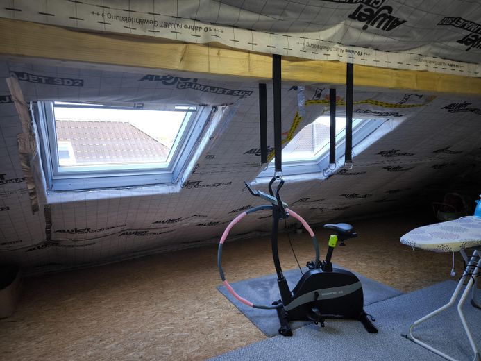 Dachgeschoss Fenster
