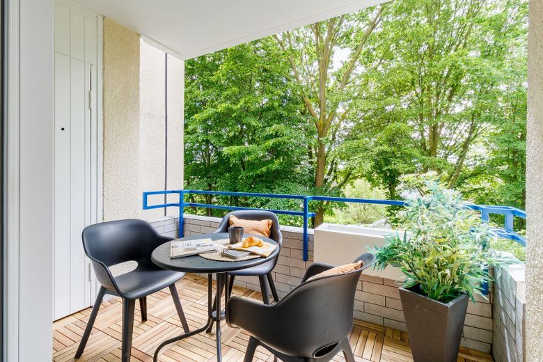 Balkon im Grünen