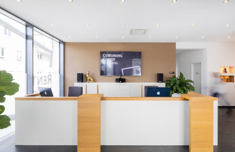 Postazioni di lavoro moderne in ambienti eleganti - Ideali per ufficio, sala trattamenti e molto altro – Rezeption Corner 