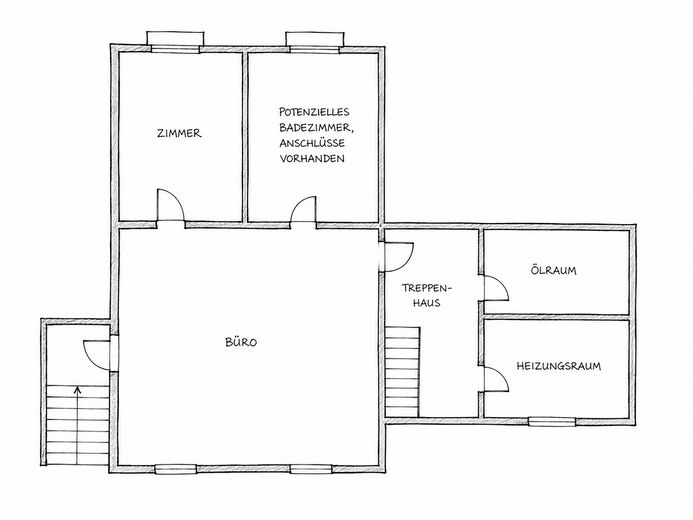Großzügiger Bungalow auf großem Grundstück mit viel Privatsphäre in Klein Köris – Foto 12