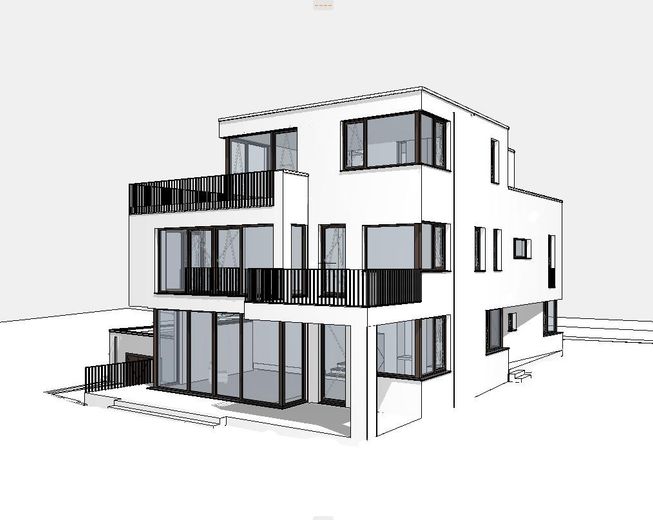 Vistas despejadas de 180° al Spree y vistas a zonas verdes - ático tipo maisonette en casa de tres viviendas – Perspektive Nordwest