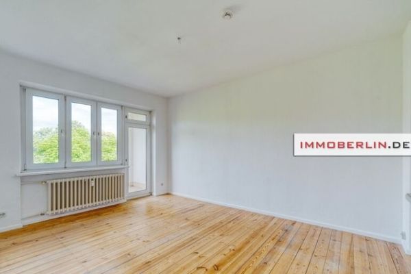IMMOBERLIN.DE - Helle Wohnung mit Südwestbalkon zwischen Steglitzer & Zehlendorfer Zentrum