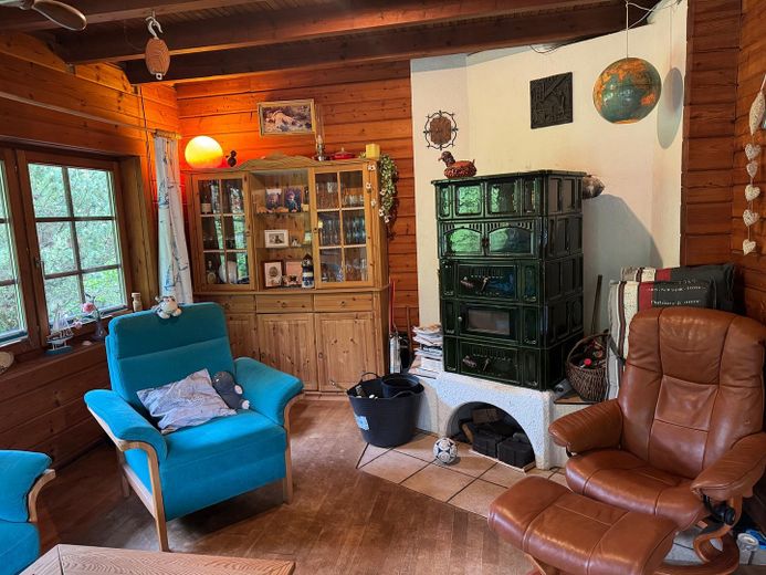 Wohnzimmer EG, Kaminofen
