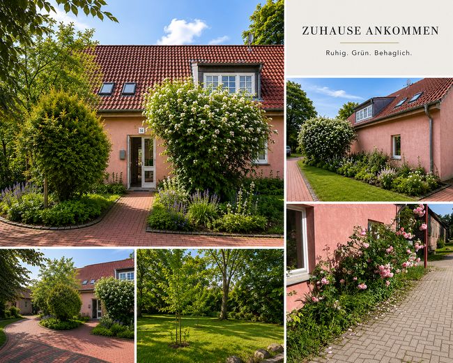 Erstbezug nach umfassender Sanierung – großzügige Dachgeschosswohnung in ruhiger Lage – Visualisierung Haus