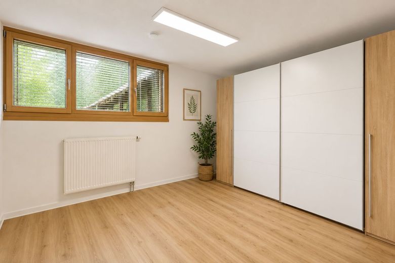 Wohnen auf Hausniveau - außergewöhnliche Eigentumswohnung in Bestlage von Halle-Kröllwitz – Schlafzimmer 3 UG