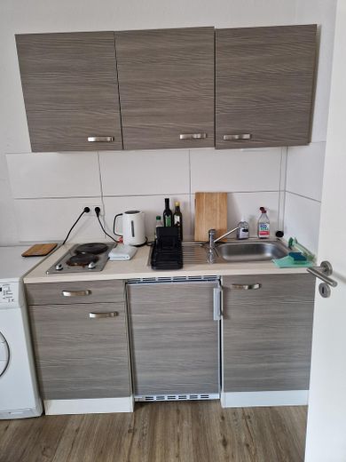 1-room apartment with kitchenette in Schöppenstedt – Pantryküche