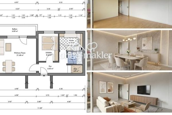 Çok iyi kiralanmış, aydınlık 2 odalı mutfaklı banyo ve büyük balkonlu, geniş manzaralı. Kararlaştırıldıktan sonra boş olacaktır