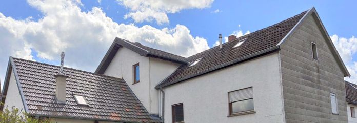 Haus von der Vorderseite