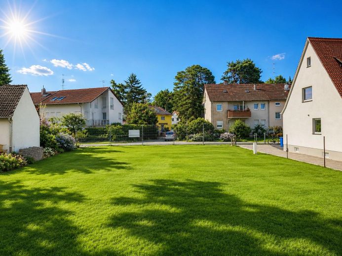 Zwei exklusive Baugrundstücke in Fürth-Stadeln – Gartenansicht