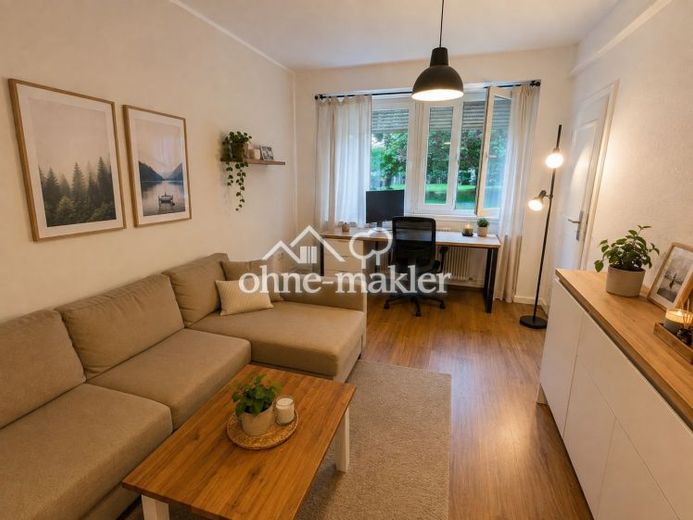 2-room apartment with balcony in Frankfurt - Eschersheim | for rent – Foto 1