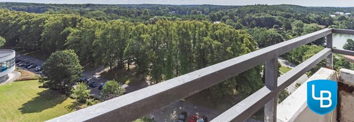 Blick vom Balkon