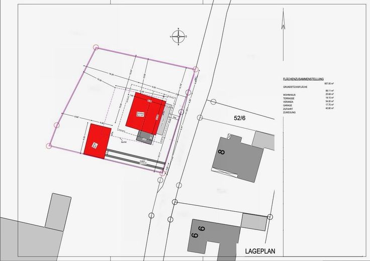 Lageplan Immobilie