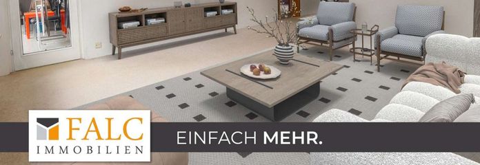 Wohnzimmer (virtuell möbliert)