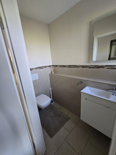 Kırsal alanın kenarında modern, yeni gibi müstakil sıra ev – Gäste WC