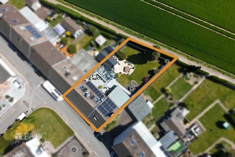 Landluft mitten in Alsdorf ? - Enjoy living direkt am Feld! – Drohnenfoto