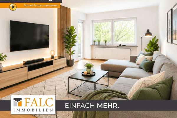Ankommen, aufatmen, genießen: 3 Zimmer mit traumhaftem Ausblick in Augsburg-Hochzoll