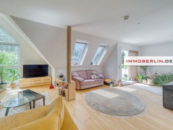 IMMOBERLIN.DE - Sehr sympathische Wohnung mit Südterrasse & Balkon in ländlicher Lage – Foto 1