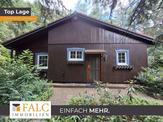 Naturparadies in Hanglage: Ferienhaus / Wochenendhaus mit Teich – Foto 1