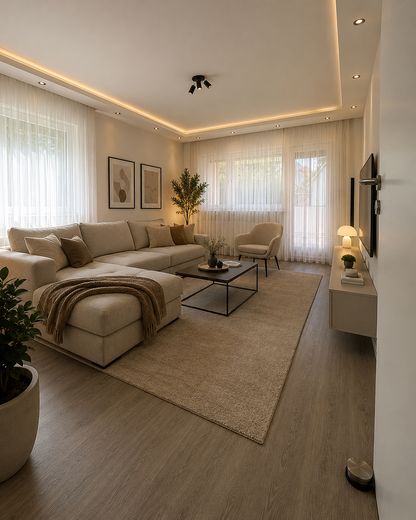 Appartamento di 4,5 locali a Benningen – senza provvigione – Wohnzimmer (Beispielbild)