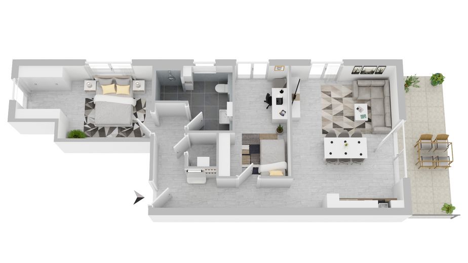 3D-Grundriss