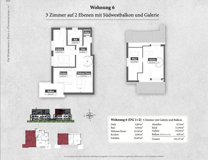 Lage und Grundriss