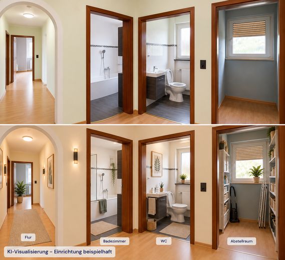Viel Platz für die Familie – 4 Zimmer, 96 m², Balkon & Einbauküche – Foto 6