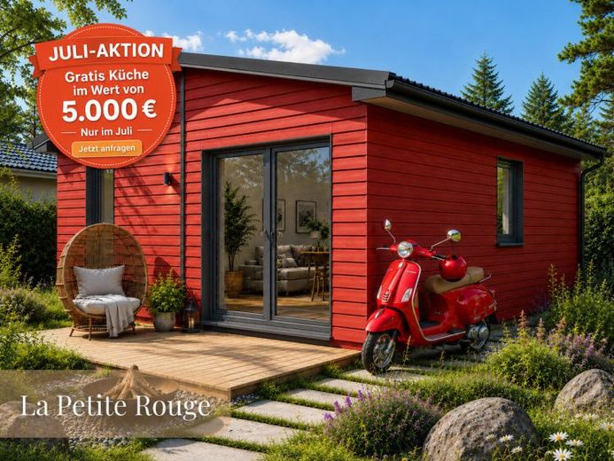 La Petite Rouge – Modernes Modulhaus mit 54 m² Wohnfläche inkl. Grundstück – Foto 1