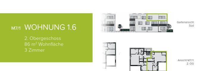 Construction neuve APP 1.6 - M7/1 - 2e étage - 86m²