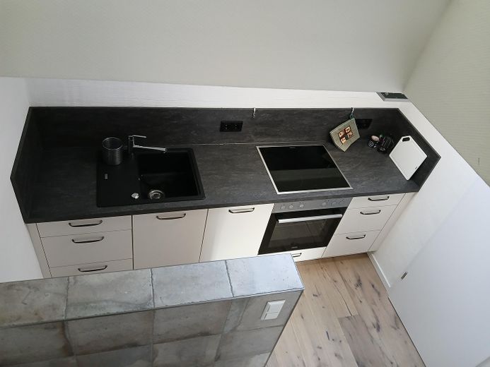 Küche Ansicht von oben