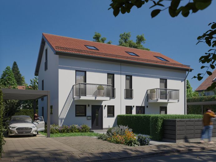 Neubau Haushälfte VirtualReal