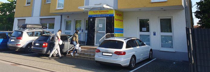 Existing apartment building with 19 units – established lodging operation in Zwingenberg