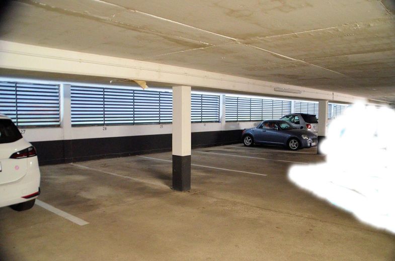 Teilansicht Parkhaus 1. Etage