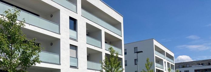 Sicht auf den Balkon