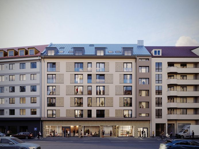 Leonovum - Apartments - Rotkreuzplatz (Munich-Neuhausen) - first occupancy – Leonovum - Leonrodstrasse 18