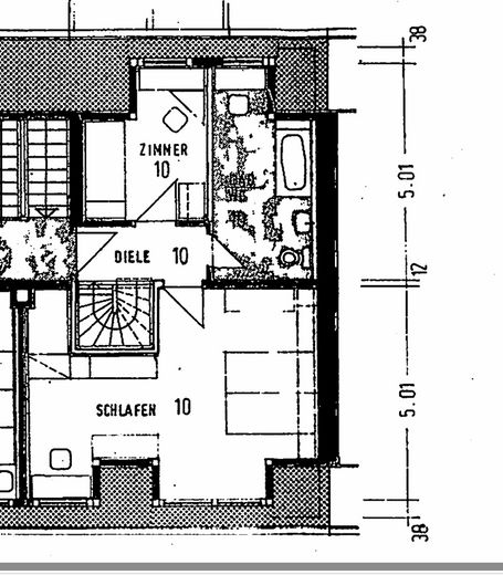 Light-filled 3.5-room maisonette apartment in Nordstadt/Gärten h.d.Veste – untere Ebene