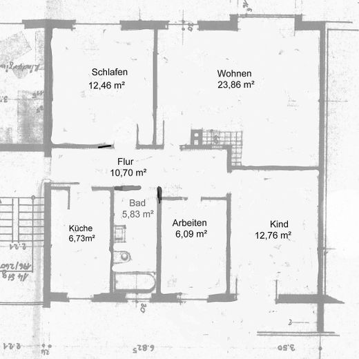 Helle 4-Zimmer Wohnung mit Einbauküche in zentraler Lage – Foto 16