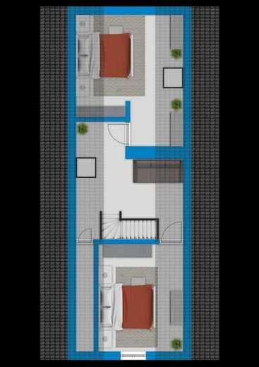 Historisches Dorfhaus-Ensemble mit Hofcharakter - Wohnen &amp; Arbeiten im Salzatal – Grundriss